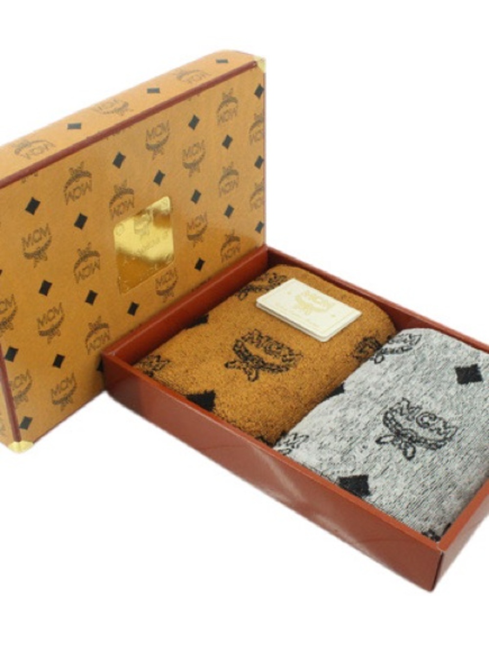 MCM Monogram hand towel set